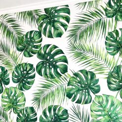 Tropical Palm Leaf Wallpaper