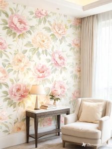Watercolor Peony Wallpaper