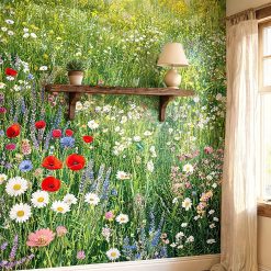 Wildflower Meadow Wallpaper