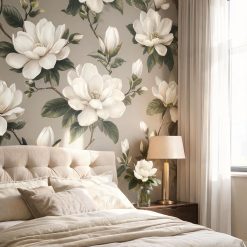 Elegant Magnolia Wallpaper