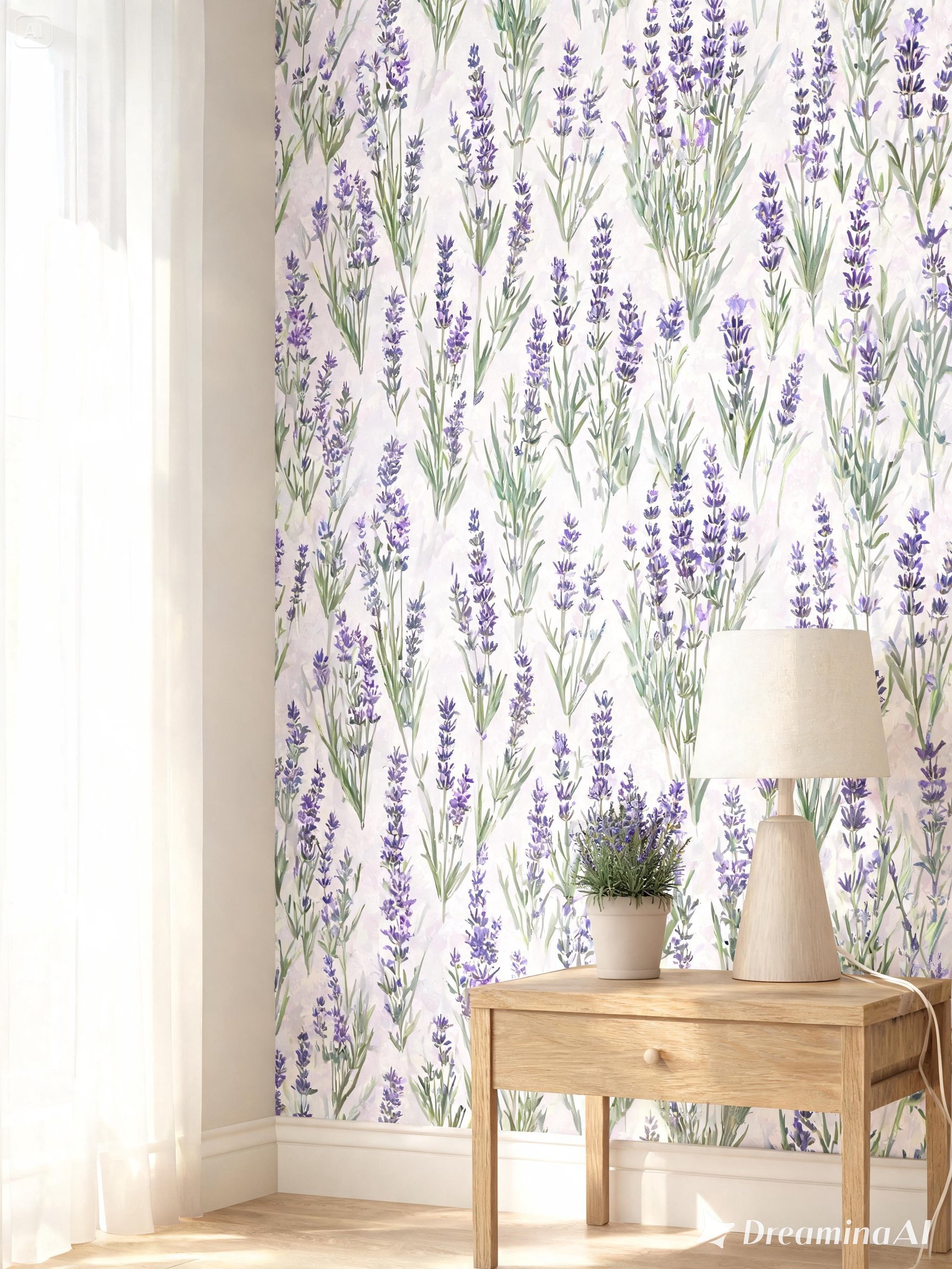 Lavender Bloom Wallpaper