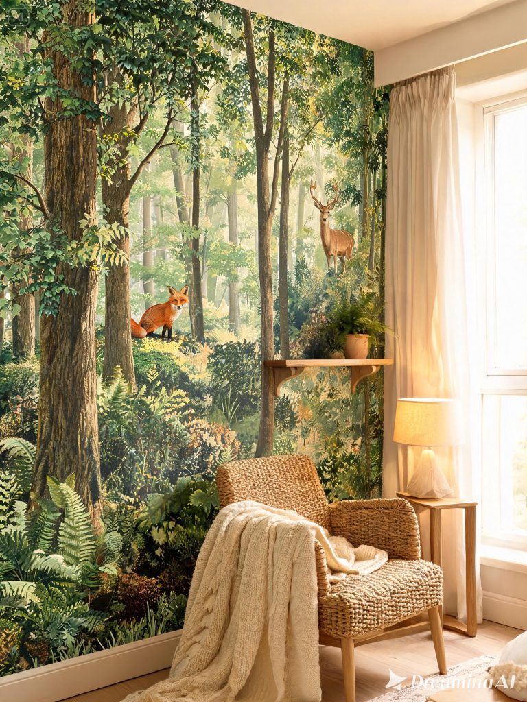 Forest Woodland Wallpaper