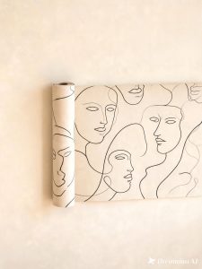 Abstract Line Art Wallpaper