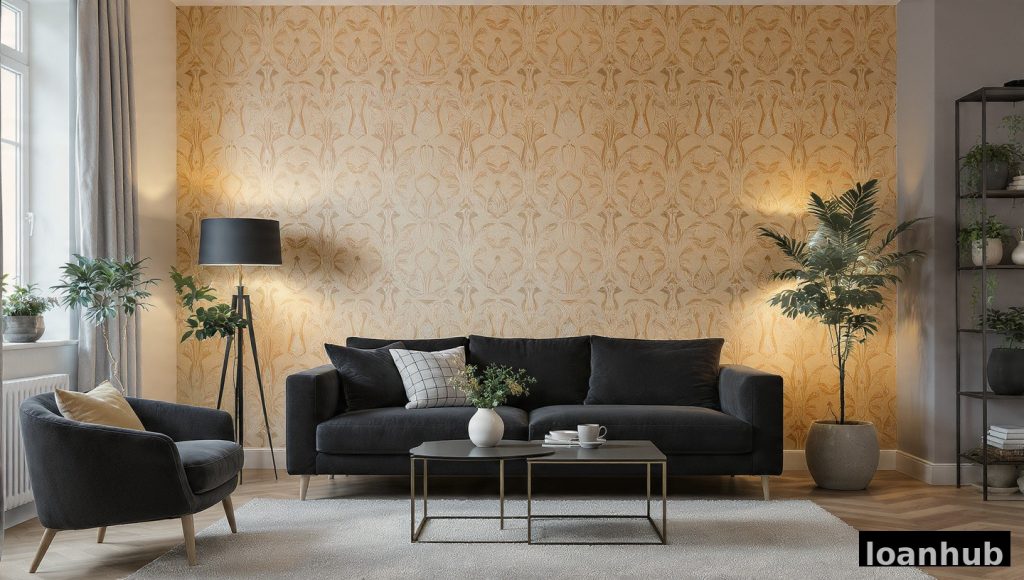 living room wallpaper