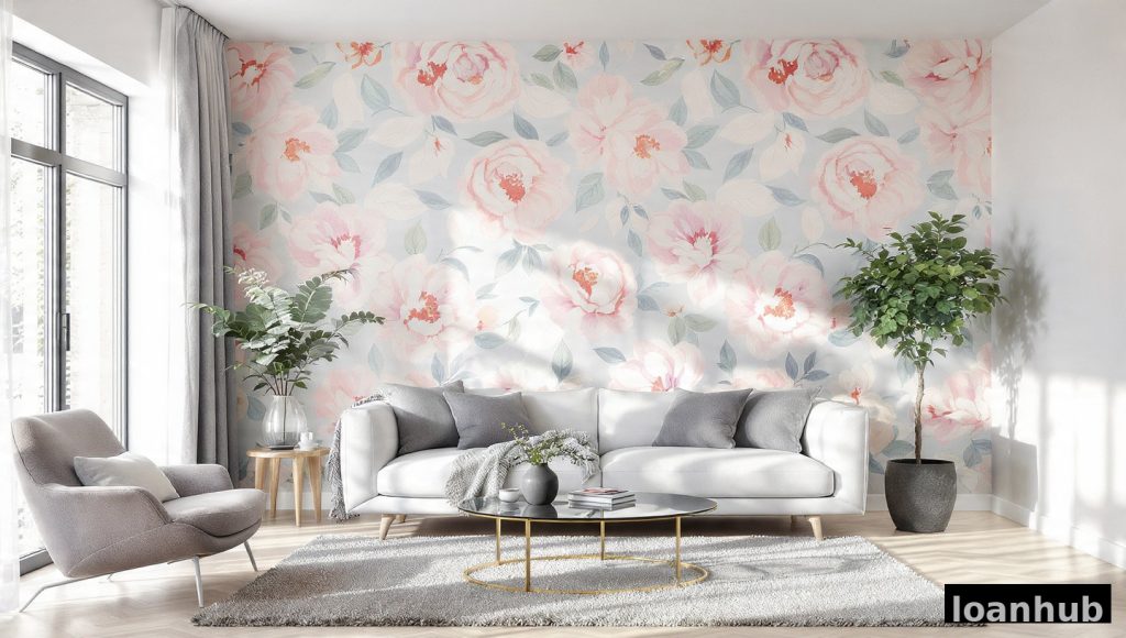 floral wallpaper