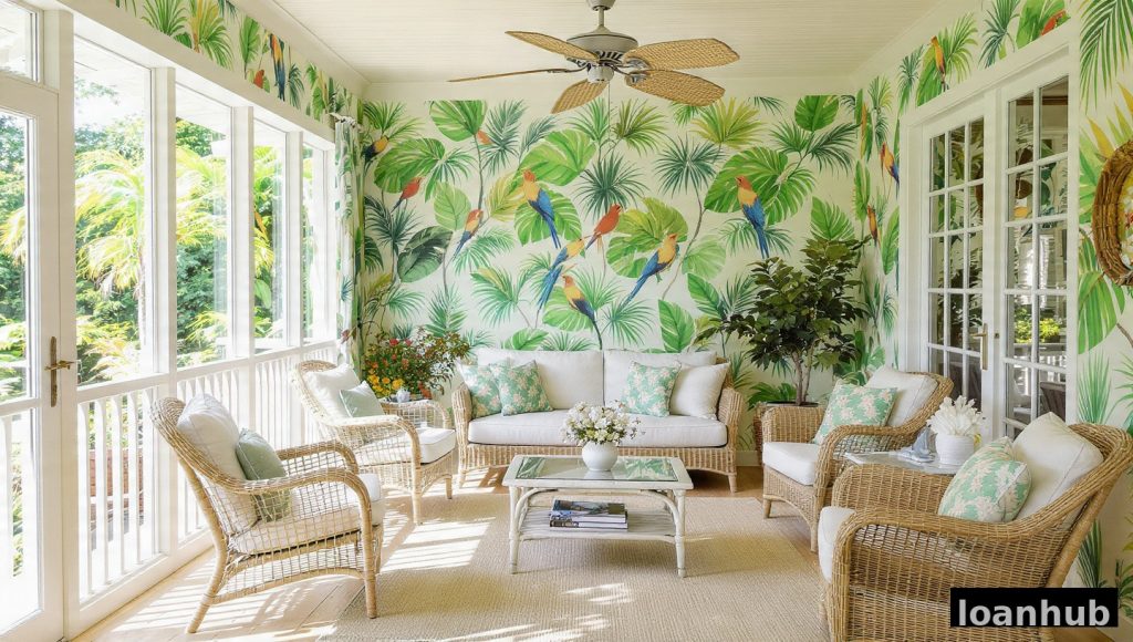 damask wallpaper