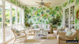 damask wallpaper